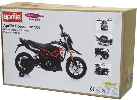 Moto Infantil Aprilia Dorsodoru 900 12V Ride-on 